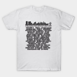 Philadelphia Hip Hop History T-Shirt